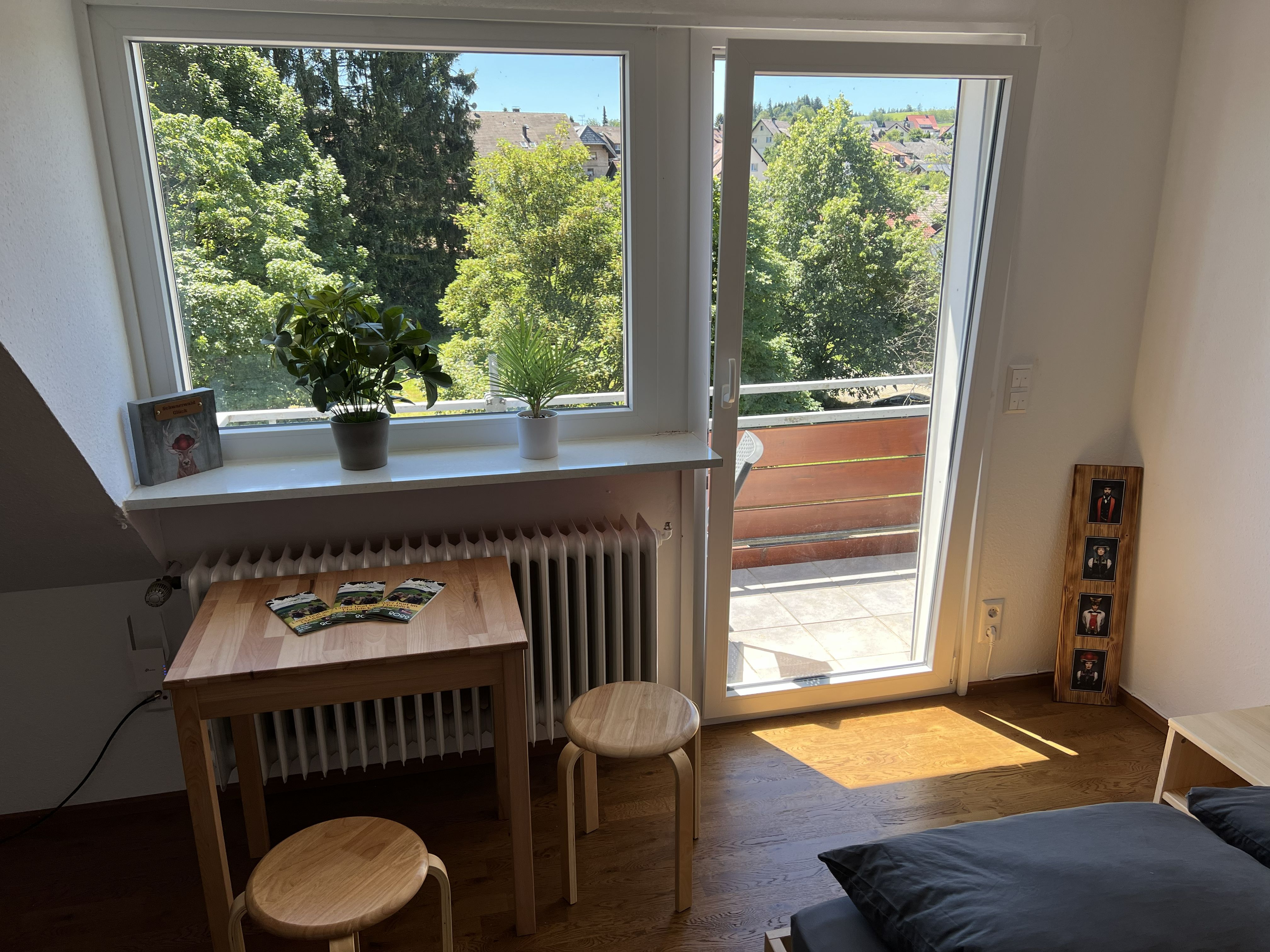 Wohnbereich mit Balkon